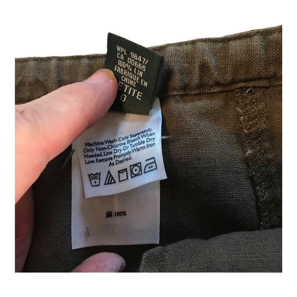 Eddie Bauer Linen Skirt - Picture 3 of 5